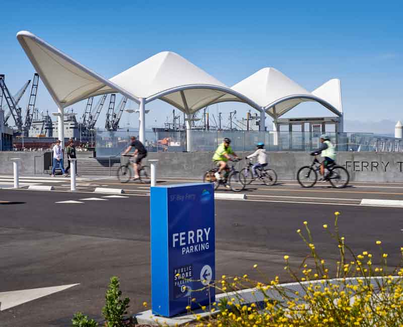 Alameda Ferri Terminal - parking area